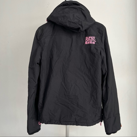 SUPERDRY Windcheater Jacker Pink Fleece Lining - Picture 10 of 11